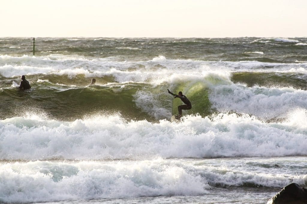 Surfing in Sweden