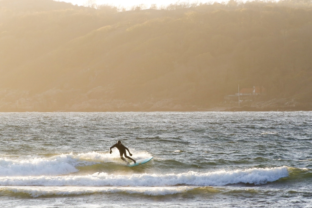 Spring Surfing in Sweden