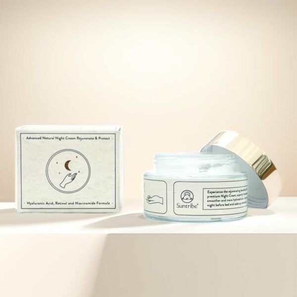 Crema Notte Naturale con Acido Ialuronico, Niacinamide & Retinolo