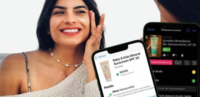 Make a safe choice - suntribe scores on inci beauty and yuka