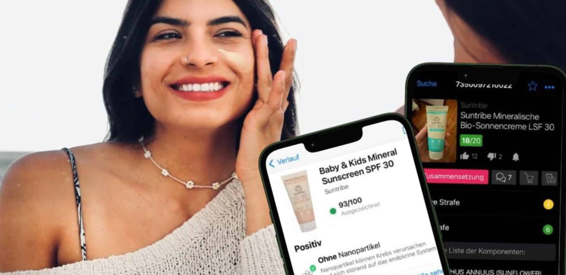 Read more about the article Make a safe choice – Suntribe scores on INCI Beauty & Yuka